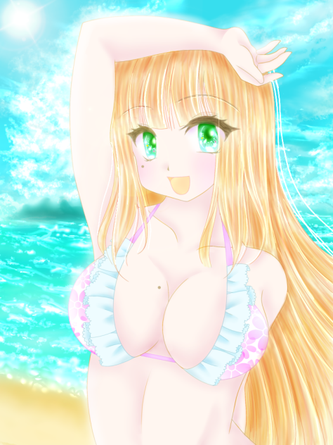 ポムポムプリンさんの線画お借りしました
