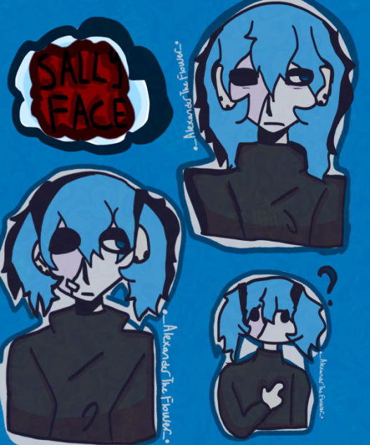 _Some Sally Face FanArt!_