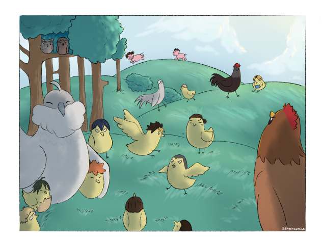 Haikyuu Chickens!