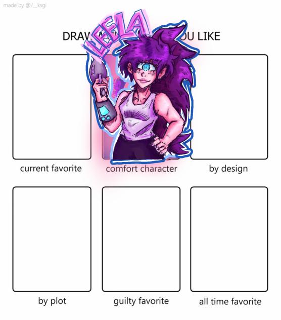 My Favorite characters (remake) part 1