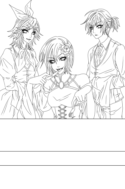 【線画】悪食娘コンチータ