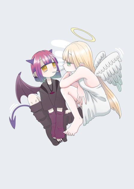 😈×👼🏼