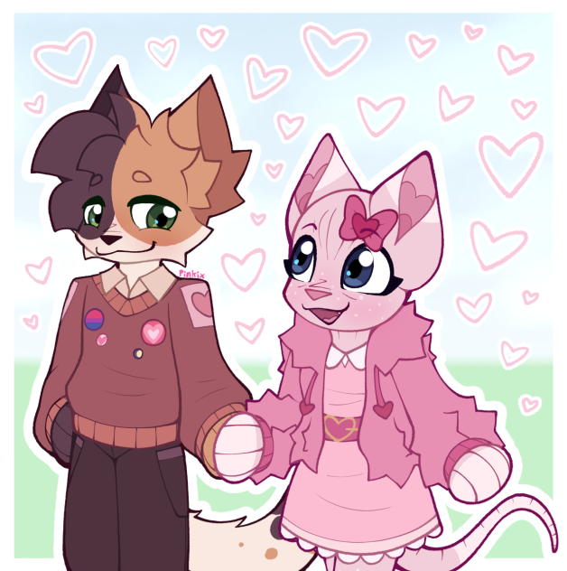 That one cute couple