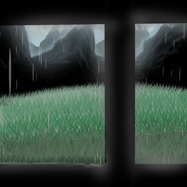 🖤⛰️☔