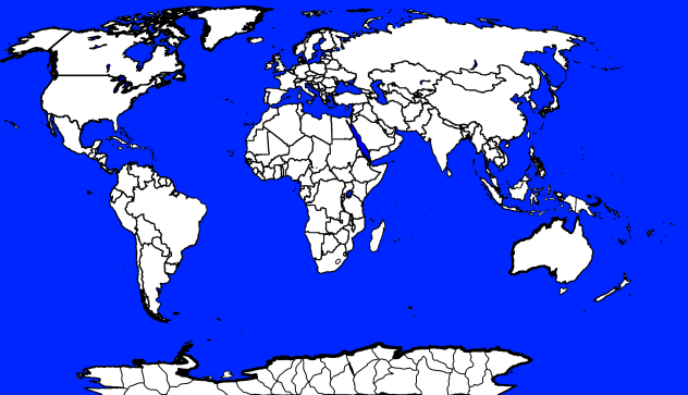 World Map - ibisPaint