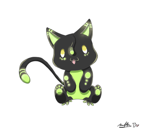 Angler Cat Plushie for Calico Fox!