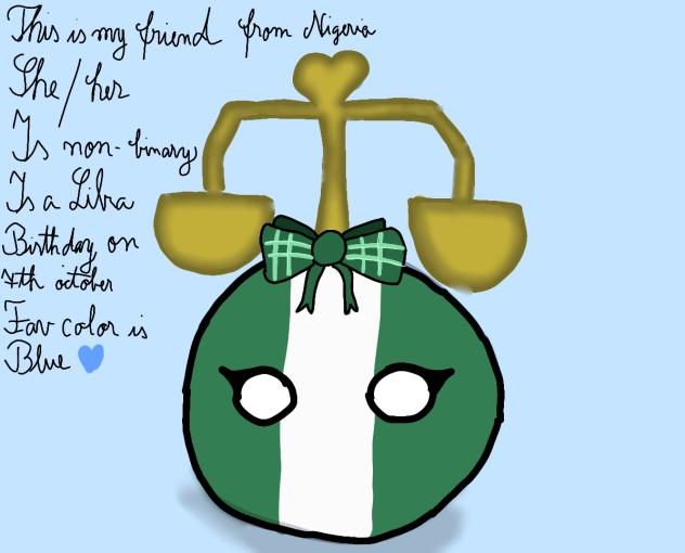 My friend from Nigeria