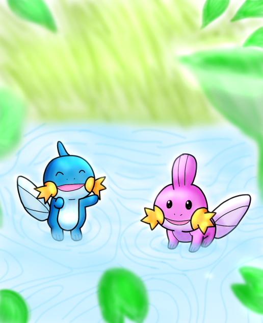 ミズゴロウ＆色ミズゴロウ