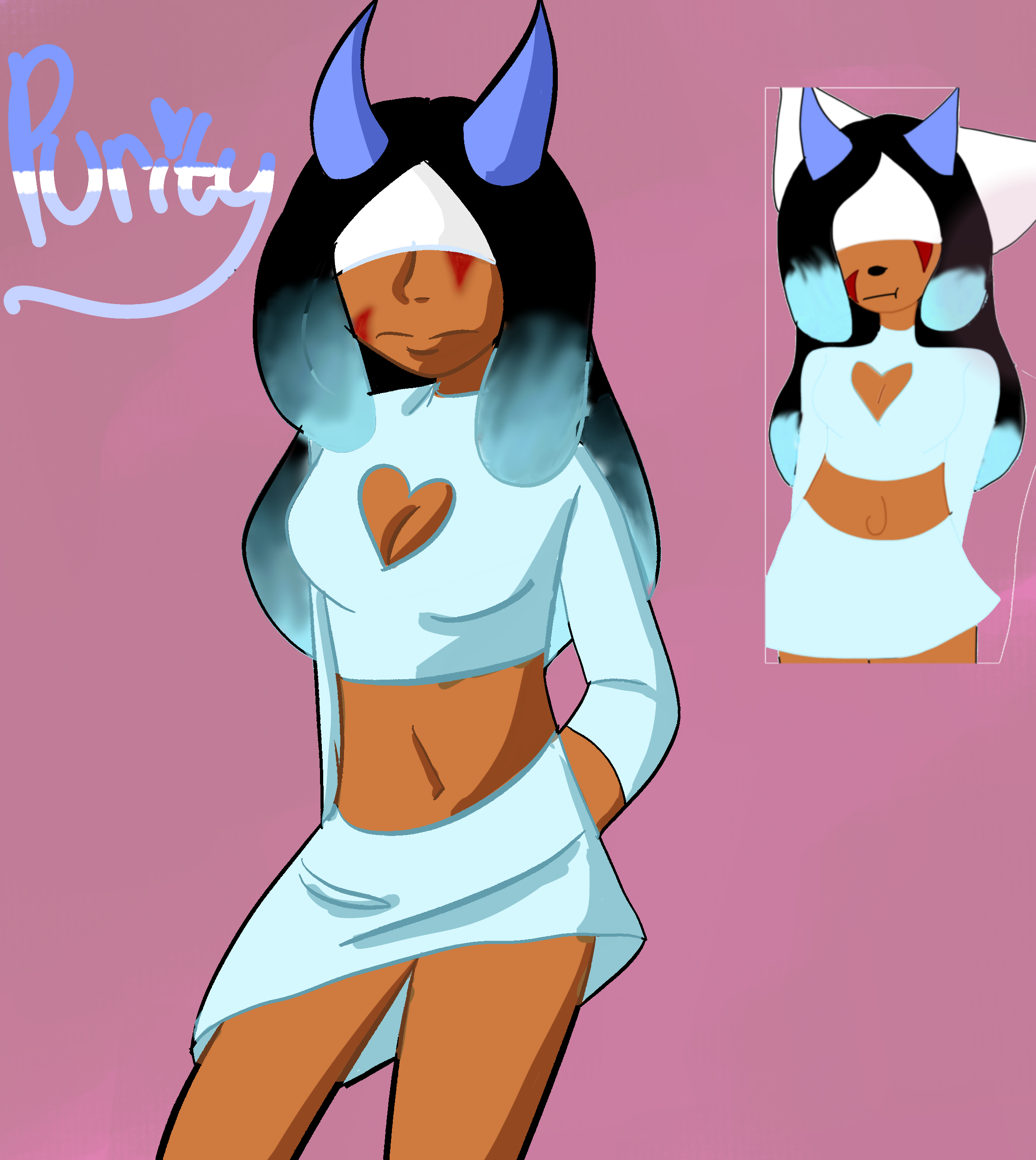 Redrawing An Old OC - ibisPaint