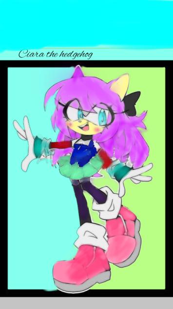 Ciara (3rd kid of sonic and phoenix)