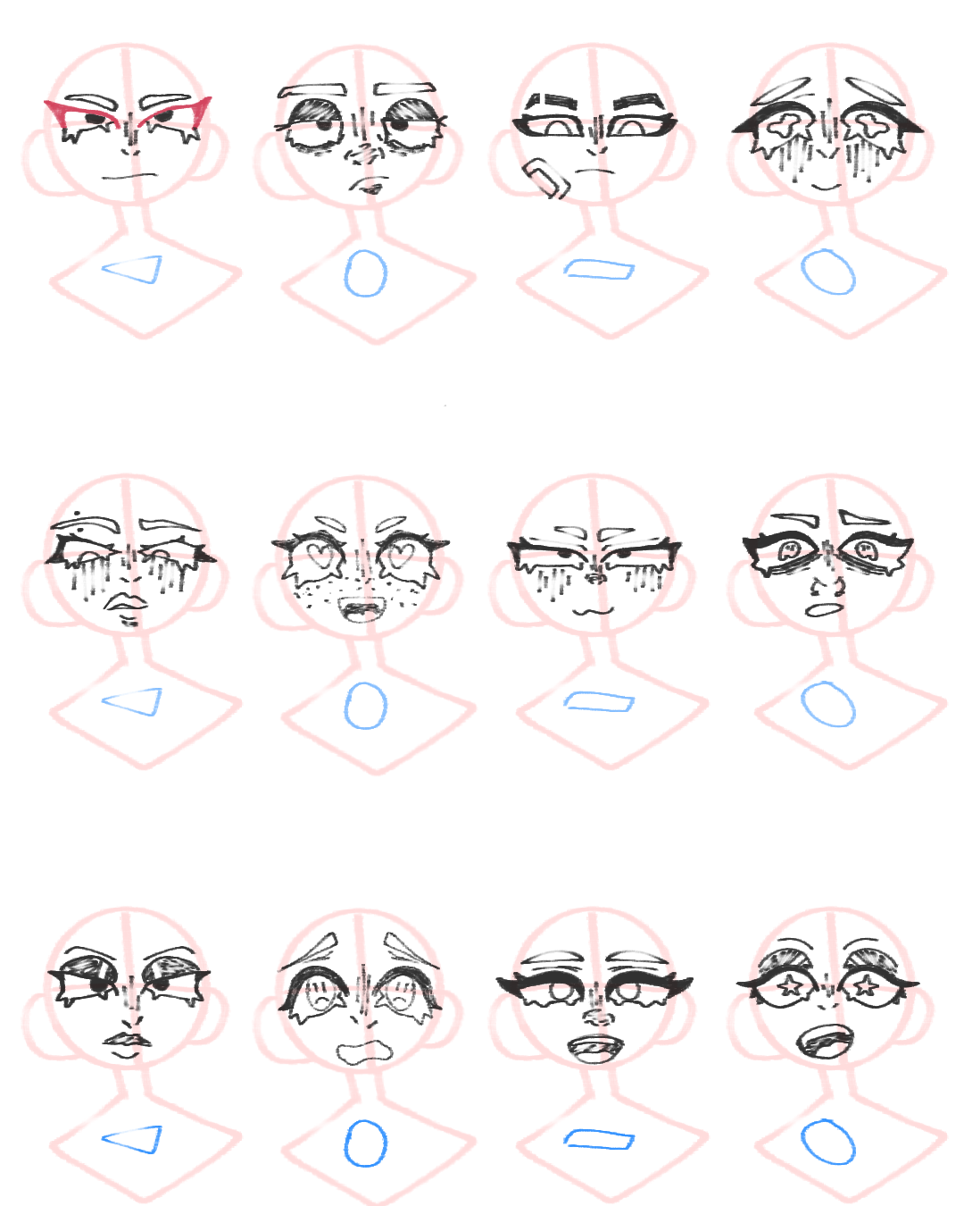 same face practice - ibisPaint