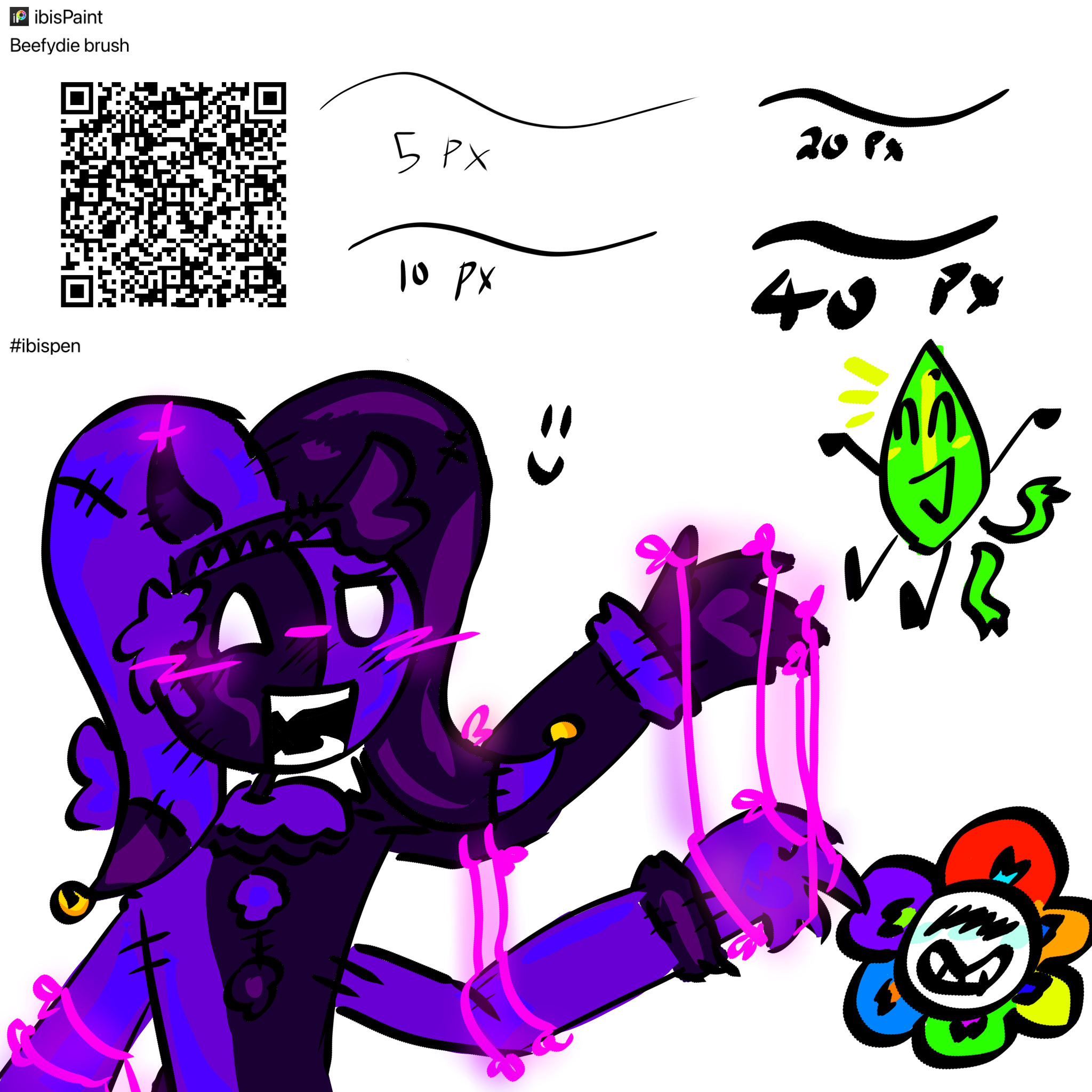 Silly brush - ibisPaint