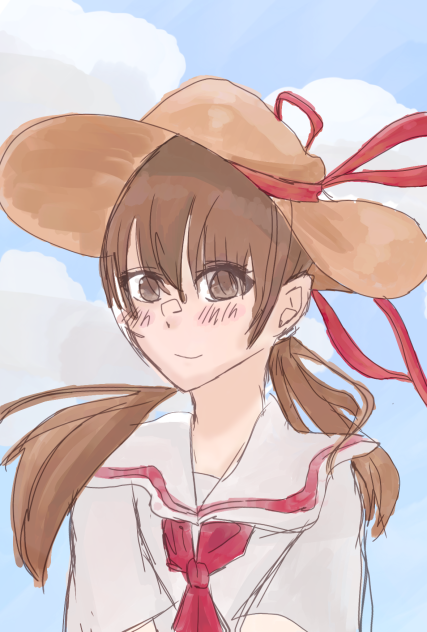 👒厚塗り挑戦！