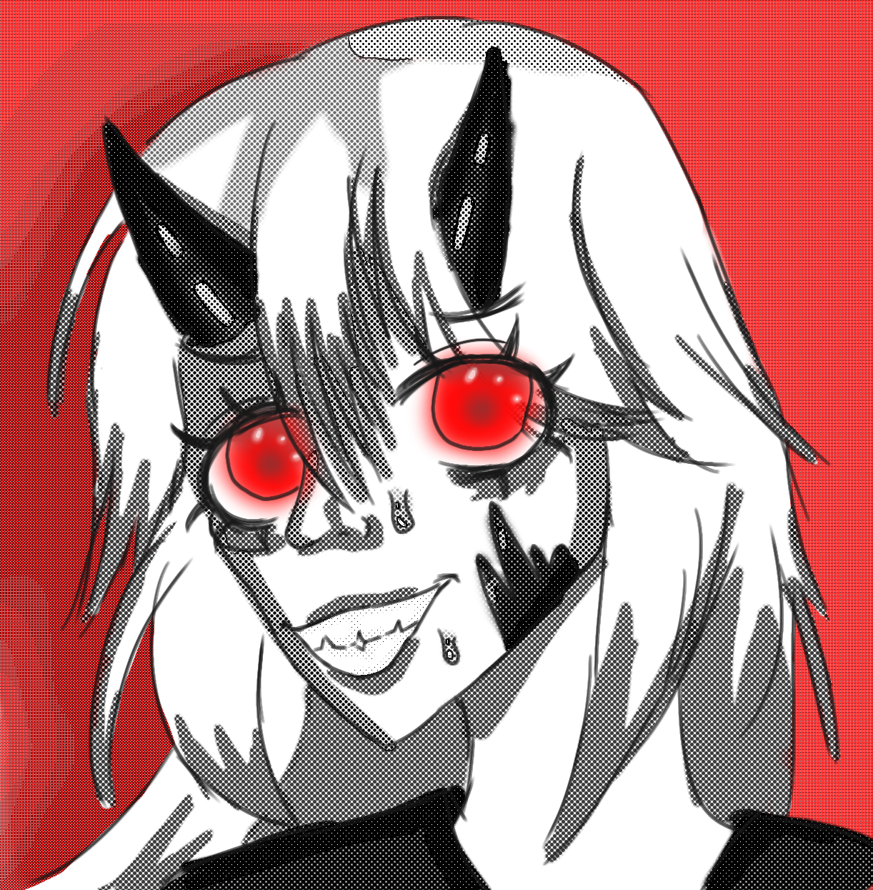 Creepy Drawing - ibisPaint