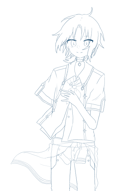 【線画】月永レオ