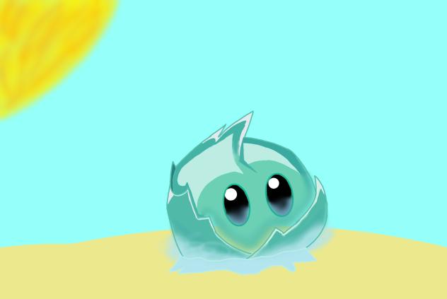 Iceberg lettuce in the desert