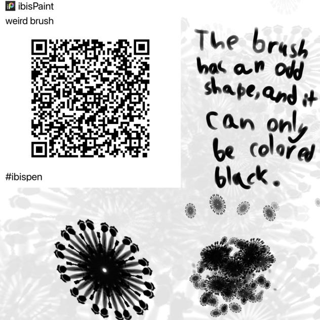 Weird brush - ibisPaint