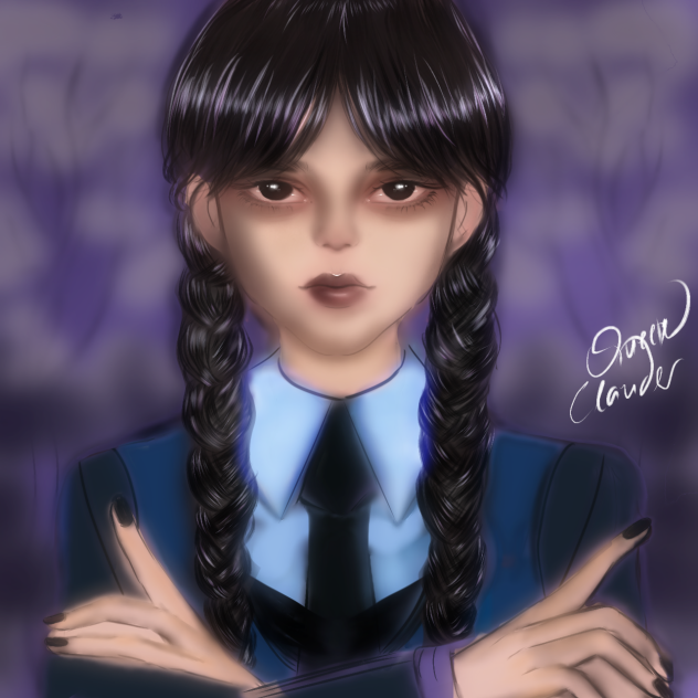 Wednesday fanart