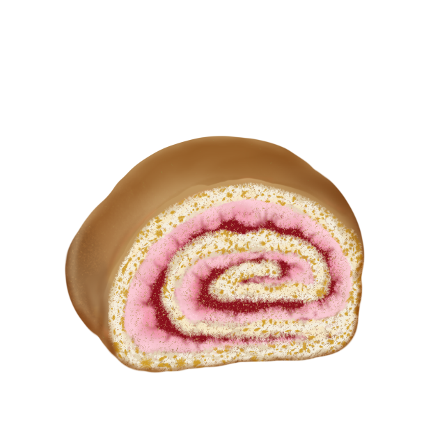 Roll Cake Strawberry