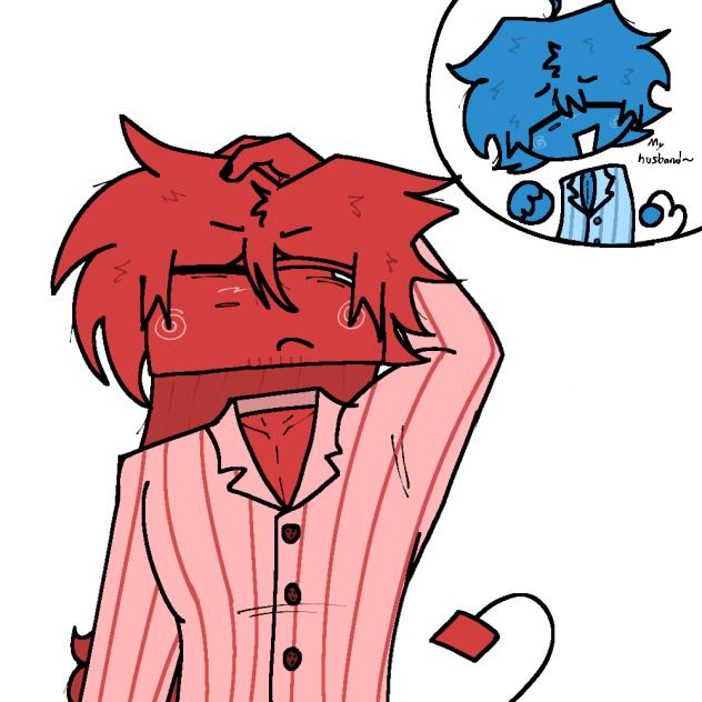 my oc's again!! but they in pjs..heh