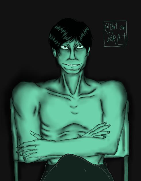 Pale Visitor ; green filter