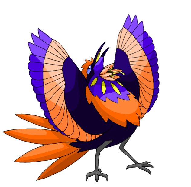 Birds of Paradise Pokemon-Riflower