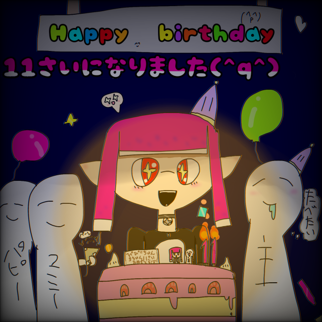ワイの誕生日(^q^）