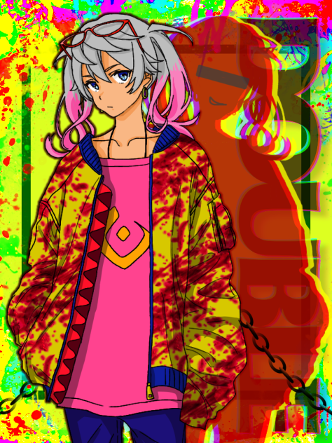 るる様の線画塗り絵