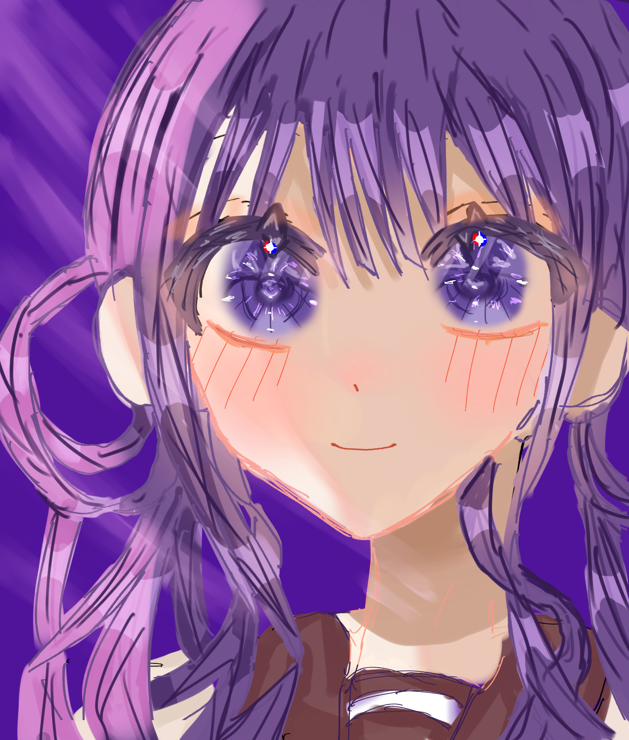 紫音　手描きイラスト　リクエスト 紫音様専用 手描きイラスト リクエスト