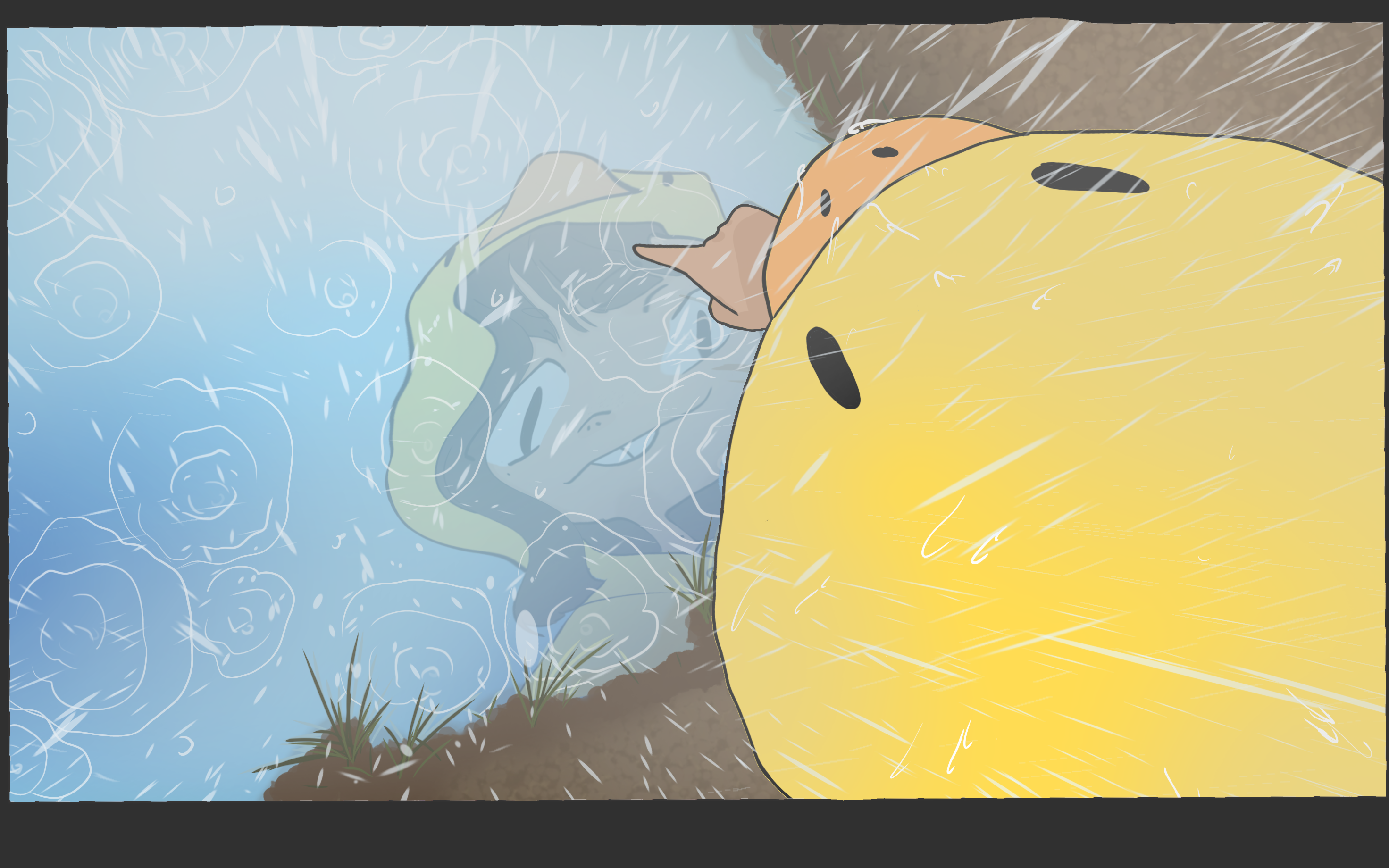 a rain drop - ibisPaint