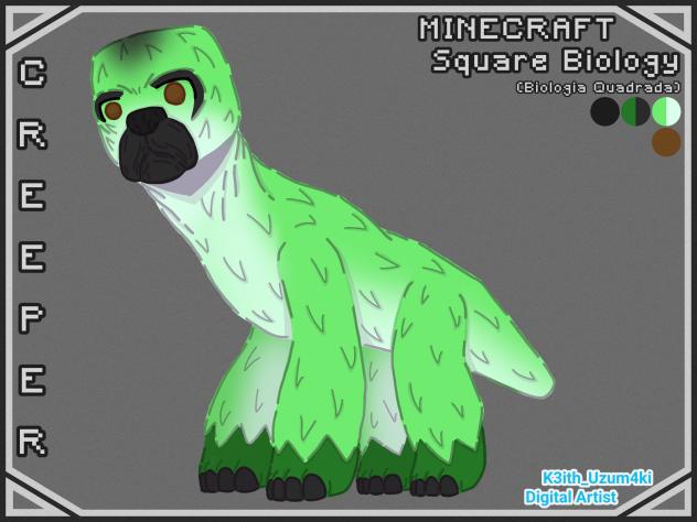 Square Biology - Creeper;