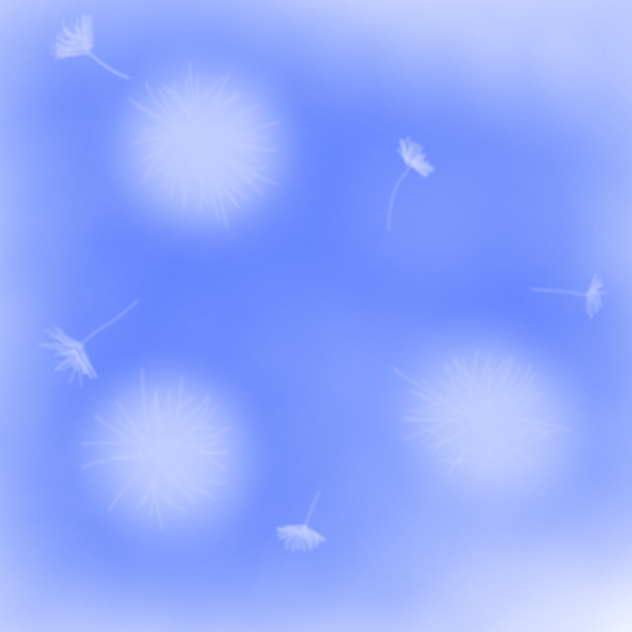 одуванчики - ibisPaint