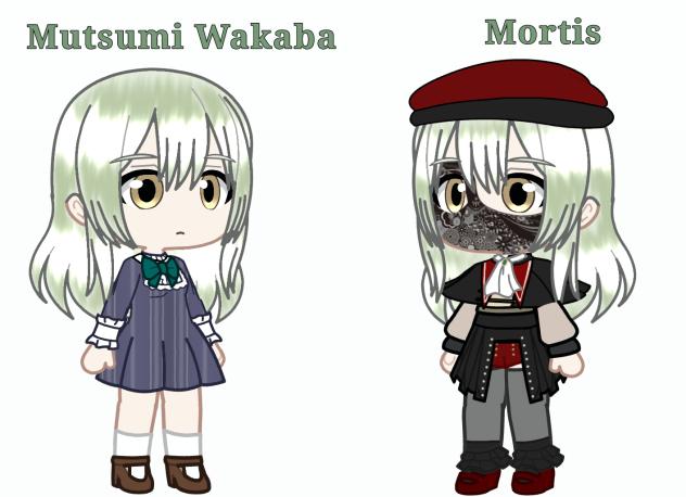 Mutsumi Wakaba and Mortis