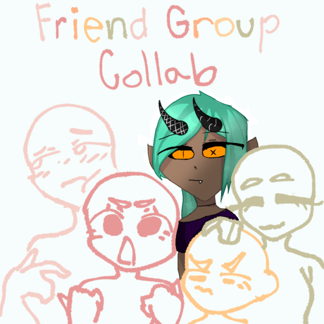 Friend group photo collab
