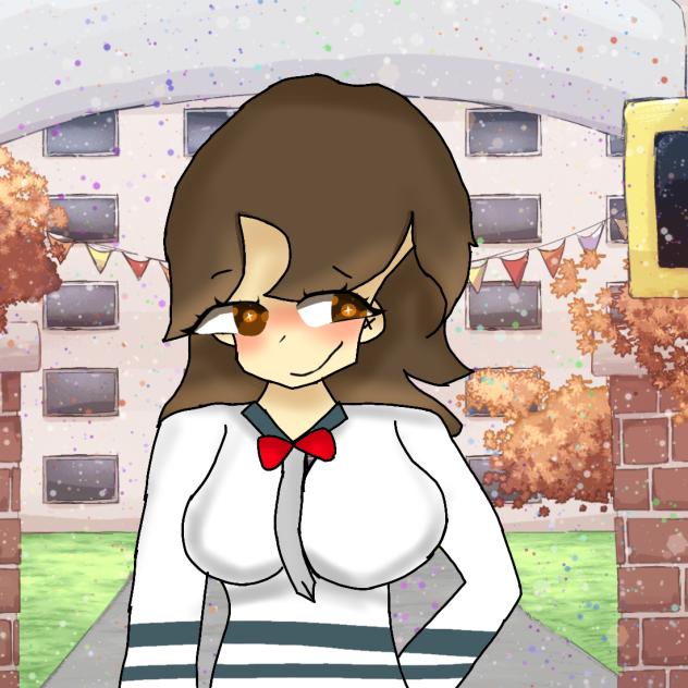 Cute school girl!! ~v~