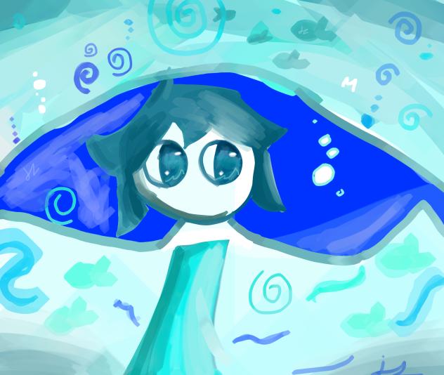 Something I made with a cool brush!