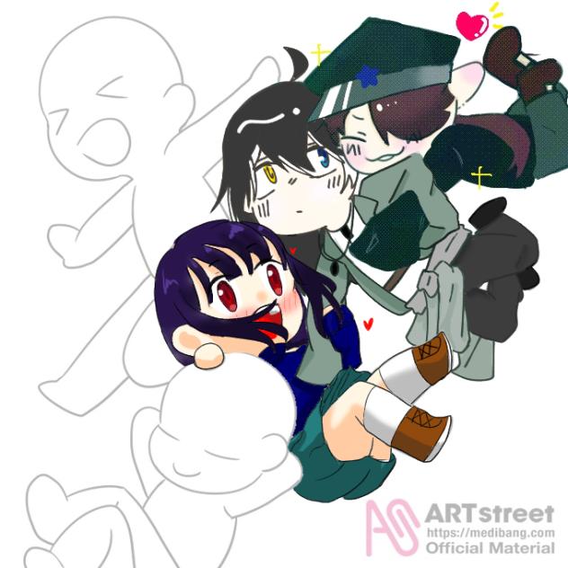 リア友合作！