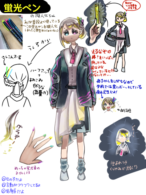 ソラ作者様のキャラデザ大会