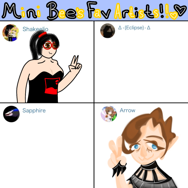 Mini Bee's favorite artists