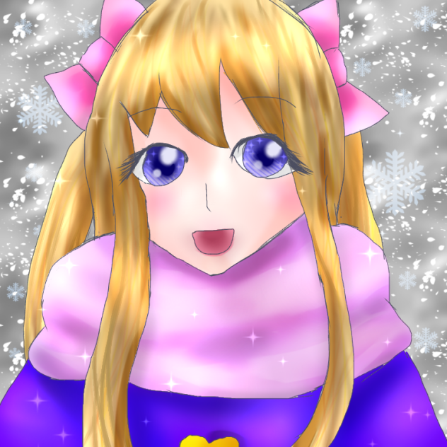 冬の女の子