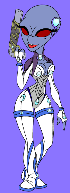 Crypto-138 as a female furon