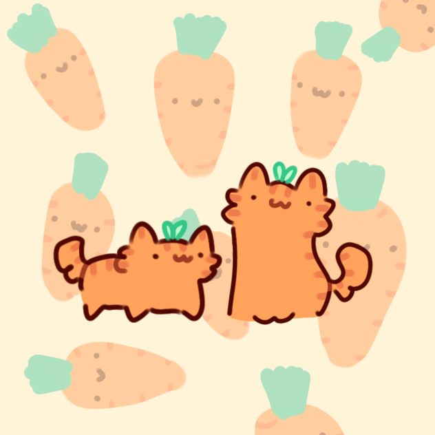 Carrot cat lol