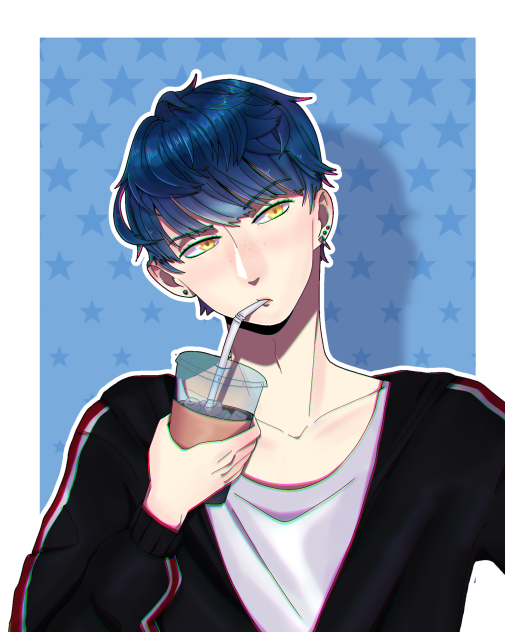 Iced coffee
