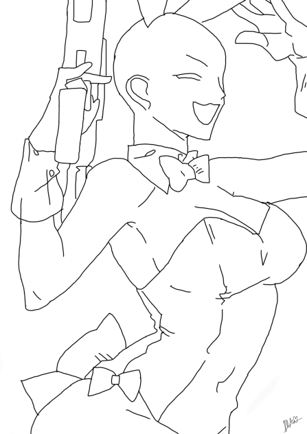 Bunny Girl coloring page