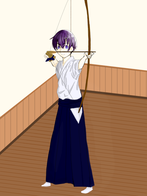 弓道男子 - ibisPaint