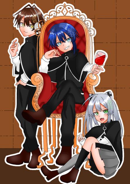 ＃俺世界塗り絵大会参加！