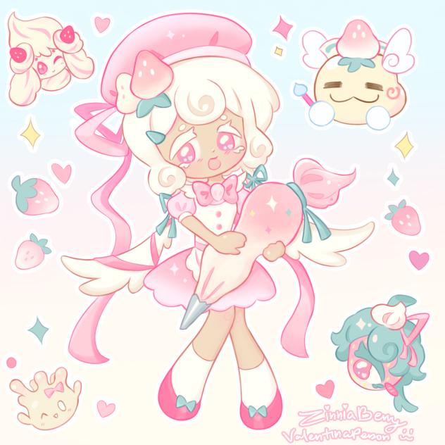꒰ঌAngel Chiffon໒꒱strawberry magical girl