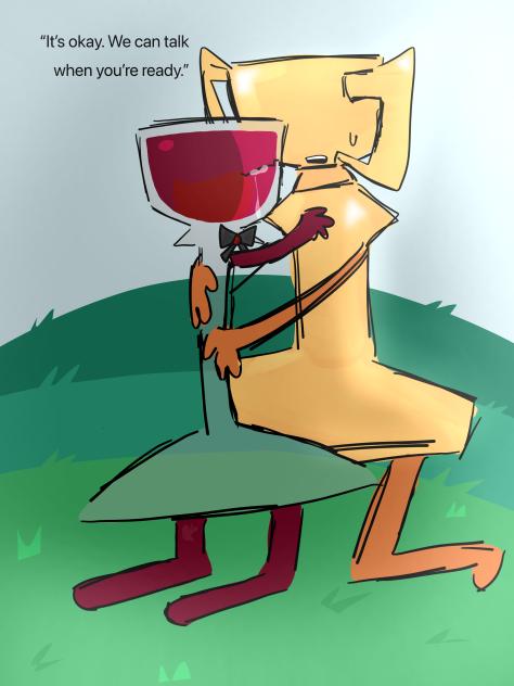 Bitter souls and innocent words