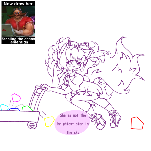 Now draw her _____ #3