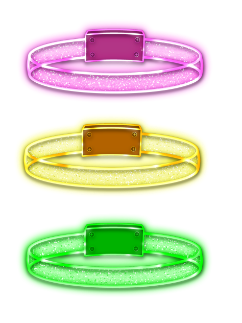 Wristband Glitters 03